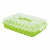 SHRANJEVANJE PECIVA CURVER ŠKATLA ZA SHRANJEVANJE BARVA ZELENA