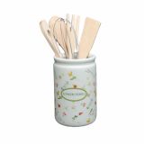 SHRANJEVANJE PRIBORA TOGNANA STOJALO FLOWERS S PRIPOMOČKI KERAMIČNO