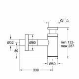 SIFON ZA UMIVALNIK 32 MM