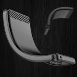 SILIKONSKI OVITEK ZA SAMSUNG GALAXY S25 ULTRA 5G - MAT CARBON ČRN