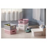 ŠKATLA/ZABOJ CURVER INFINITY 36X27X22CM 17L SIVE BARVE