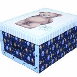 ŠKATLA/ZABOJ MISSSPACE MIDI 37X30X16 CM BABY