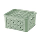 ŠKATLA/ZABOJ TONTARELLI ARIANNA 16.6X14.5XH8.5CM ZELENA
