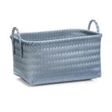 ŠKATLA/ZABOJ ZELLER PRESENT 35X24X17.5 CM SIVA