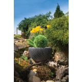 PE ZUNANJI LONEC ROTO SKLEDA BAMBUS H 33X20 CM