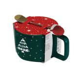 SKODELICA / LONČEK 420 ML NATALE HOLIDAY BLEND Z ŽLIČKO KAPA