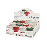 SKODELICA / LONČEK TOGNANA 445 ML NATALE CHRISTMAS WISH RAZLIČNI DEKORJI