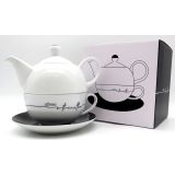 SKODELICA / LONČEK ATALA ČAJNIK S SKODELICO MINIMAL