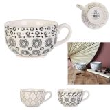 SKODELICA / LONČEK HOME DECO 350 ML DEKOR MIRAGE PORCELAN