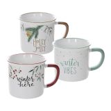 SKODELICA / LONČEK TOGNANA 360 ML DES ARTS VINTAGE WINTER