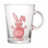 SKODELICA STEKLARNA HRASTNIK 28 CL LIBERTY ROZA ZAJČEK