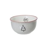 SKODELICA ZA KOSMIČE DECORIS 13 CM SMREKICA PORCELAN