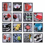 SLIKA BRODNIK DEKORATIVNO PLATNO 35X35 CM SORTIRANO