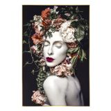 SLIKA STYLER BAROQUE STEKLENA Z OKVIRJEM 80X120 FA025