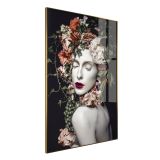 SLIKA STYLER BAROQUE STEKLENA Z OKVIRJEM 80X120 FA025