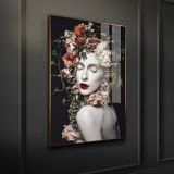 SLIKA STYLER BAROQUE STEKLENA Z OKVIRJEM 80X120 FA025