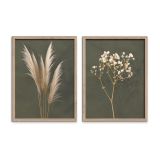 SLIKA STYLER BOHO DVOJNA Z OKVIRJEM 30X40 FR382