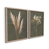 SLIKA STYLER BOHO DVOJNA Z OKVIRJEM 30X40 FR382