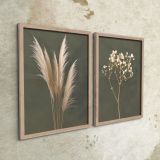 SLIKA STYLER BOHO DVOJNA Z OKVIRJEM 30X40 FR382