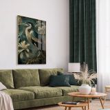 SLIKA STYLER GREEN HERON Z OKVIRJEM 80X120 FA044