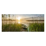 SLIKA STYLER BOAT IN THE GRASS STEKLENA 50X125 EX579