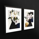 SLIKA STYLER DARLING DVOJNA Z OKVIRJEM 30X40 FR384