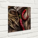 SLIKA STYLER FEFERONI STEKLENA 30X30 GL170