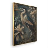 SLIKA STYLER GREEN HERON Z OKVIRJEM 50X70 AB234