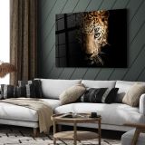 SLIKA STYLER LEOPARD STEKLENA 70X100 GL246