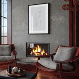 SLIKA STYLER LINEAR II Z OKVIRJEM 50X70 FP072