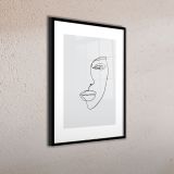 SLIKA STYLER LINEAR Z OKVIRJEM 50X70 FP071