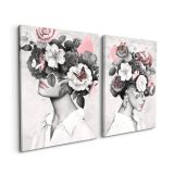 SLIKA STYLER PLATNO ANA DVOJNA 32X42 ST756