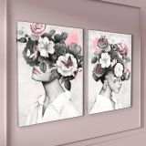 SLIKA STYLER PLATNO ANA DVOJNA 32X42 ST756