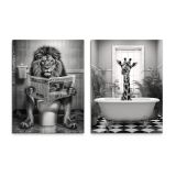 SLIKA STYLER PLATNO FUN DVOJNA 32X42 ST758