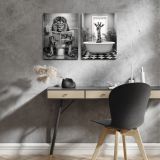 SLIKA STYLER PLATNO FUN DVOJNA 32X42 ST758