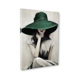 SLIKA STYLER PLATNO GREEN HAT 70X100 ST725