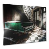 SLIKA STYLER PLATNO GREEN PIANO 85X113X2.8 EX518