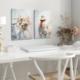 SLIKA STYLER PLATNO LUCIA DVOJNA 32X42 ST755