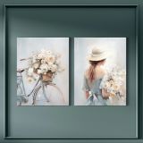 SLIKA STYLER PLATNO LUCIA DVOJNA 32X42 ST755