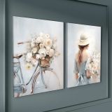 SLIKA STYLER PLATNO LUCIA DVOJNA 32X42 ST755