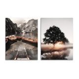 SLIKA STYLER PLATNO VIEW DVOJNA 32X42 ST757