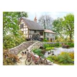 SLIKA STYLER PLATNO WATERMILL 60X80 ST490