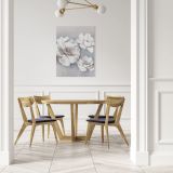 SLIKA STYLER PLATNO WHITE FLOWERS 60X80 ST616