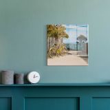 SLIKA STYLER YELLOW BIKE STEKLENA 30X30 GL333