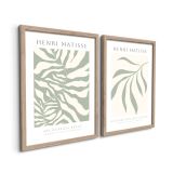 SLIKA STYLER SAGE DVOJNA Z OKVIRJEM 30X40 FR389