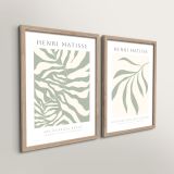 SLIKA STYLER SAGE DVOJNA Z OKVIRJEM 30X40 FR389