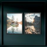 SLIKA STYLER SCENERY Z OKVIRJEM DVOJNA FR383