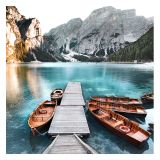 SLIKA STYLER TYROL BOATS STEKLENA 30X30 GL325