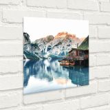 SLIKA STYLER TYROL HUT STEKLENA 30X30 GL324