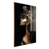 SLIKA STYLER YOWITA STEKLENA Z OKVIRJEM 80X120 FA043